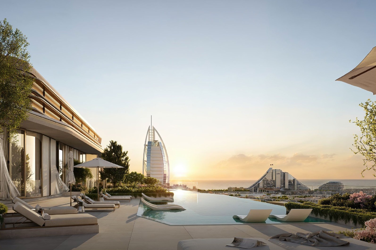 Skybridge infinity pool