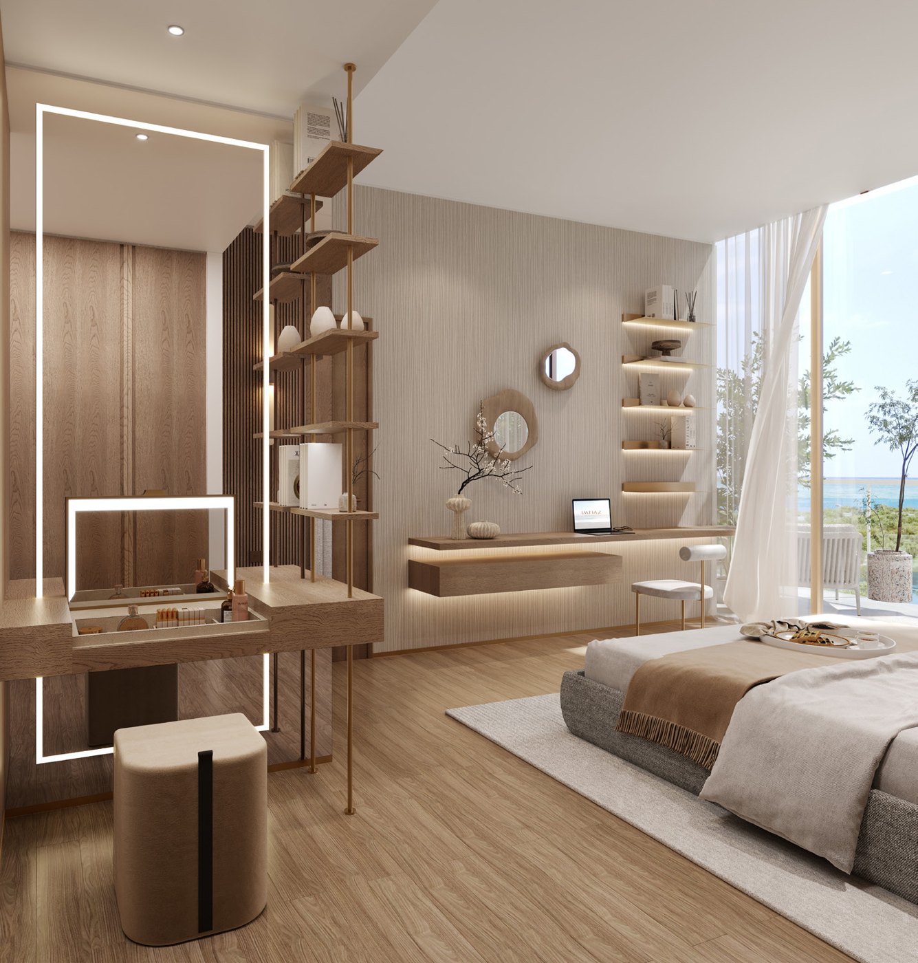 Chambre — image de synthèse