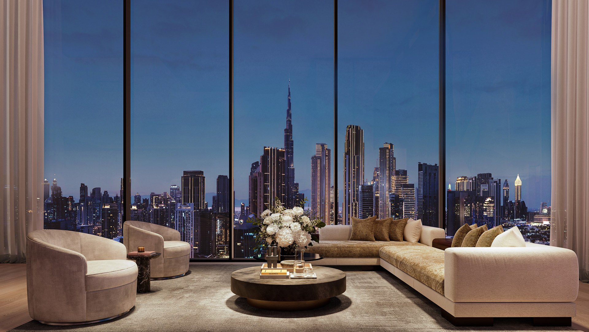 Penthouse et vue sur Downtown · projection